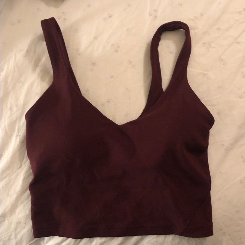 lululemon athletica garnet Tank Top